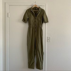 Olive Green Jumpsuit